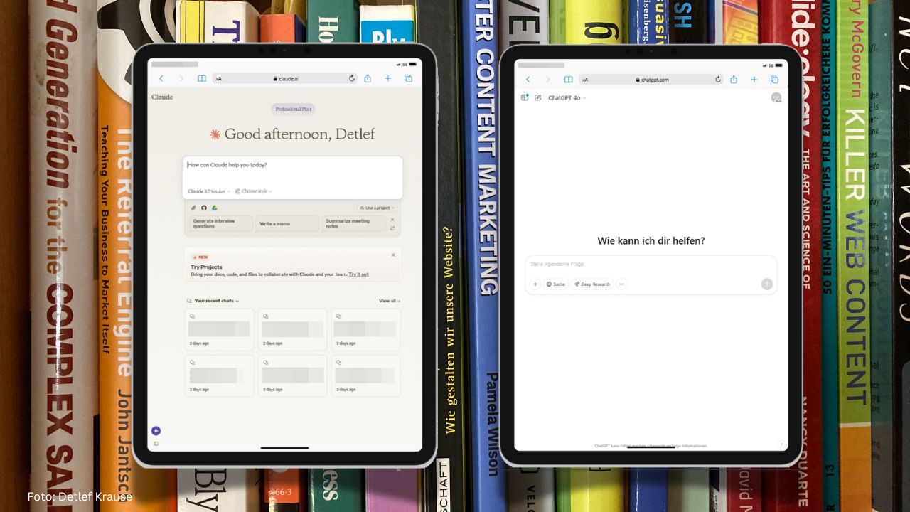 Texterduell: Claude vs. ChatGPT. Wer textet besser?